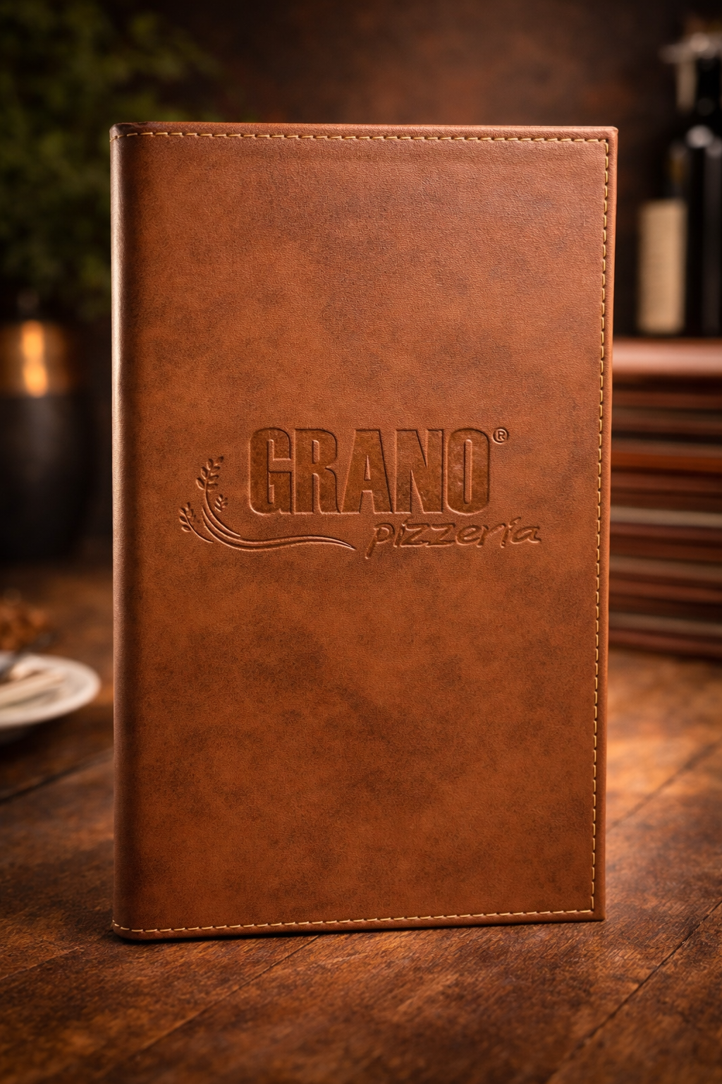 Cardápio Marrom Indiano